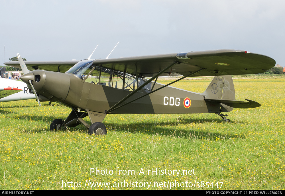 Aircraft Photo of G-CUBJ / 18-5395 | Piper PA-18-150 Super Cub | France - Army | AirHistory.net #385447