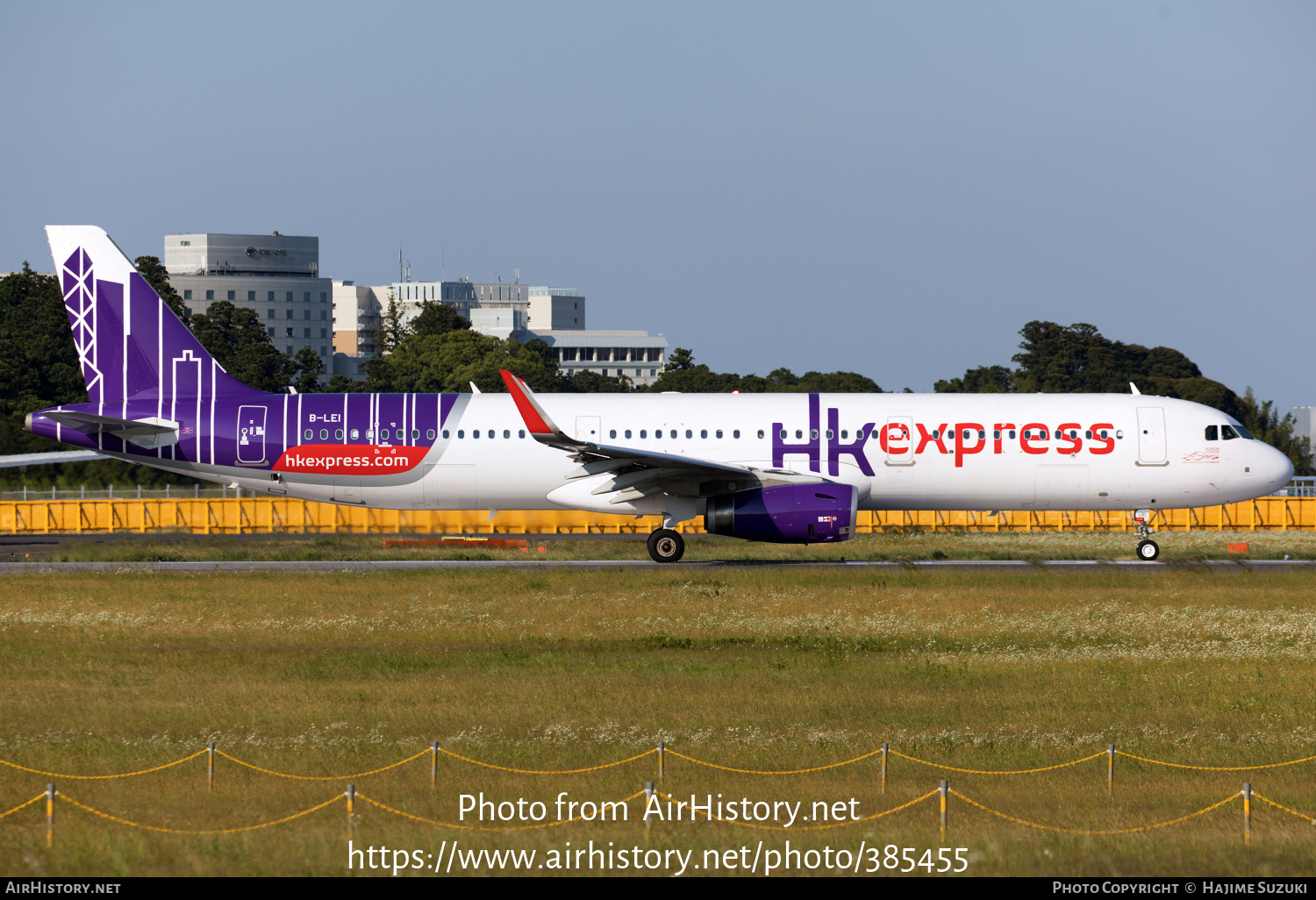 Aircraft Photo Of B-LEI | Airbus A321-231 | HK Express - Hong Kong ...