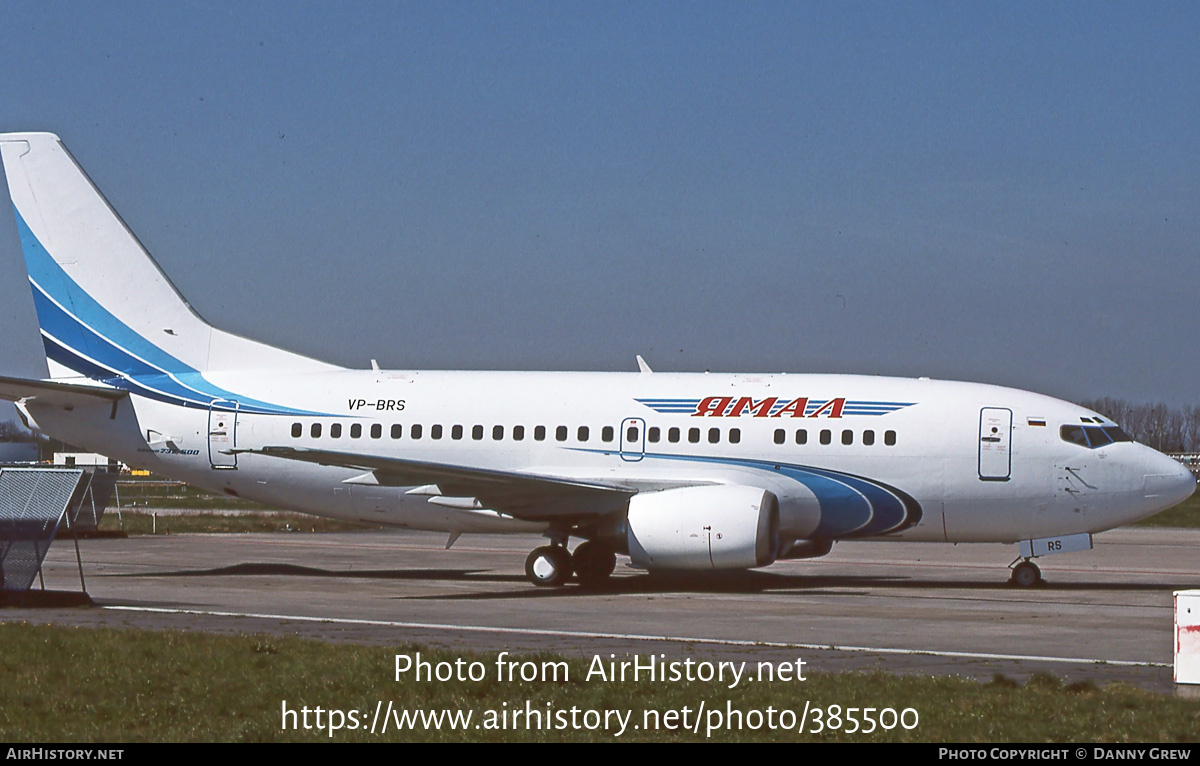 Aircraft Photo of VP-BRS | Boeing 737-528 | Yamal Airlines | AirHistory.net #385500