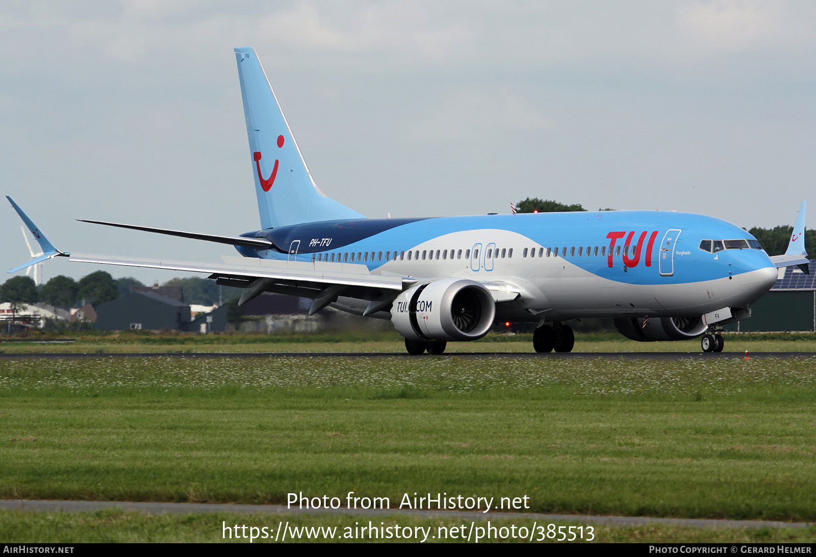 Aircraft Photo of PH-TFU | Boeing 737-8 Max 8 | TUI | AirHistory.net #385513