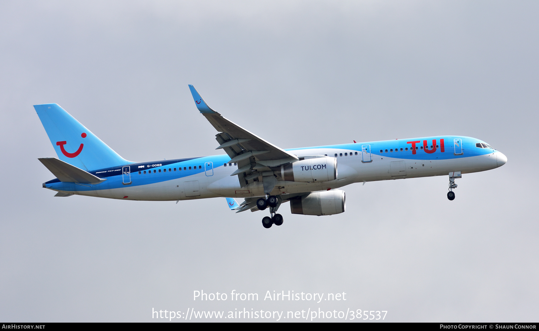 Aircraft Photo of G-OOBB | Boeing 757-28A | TUI | AirHistory.net #385537