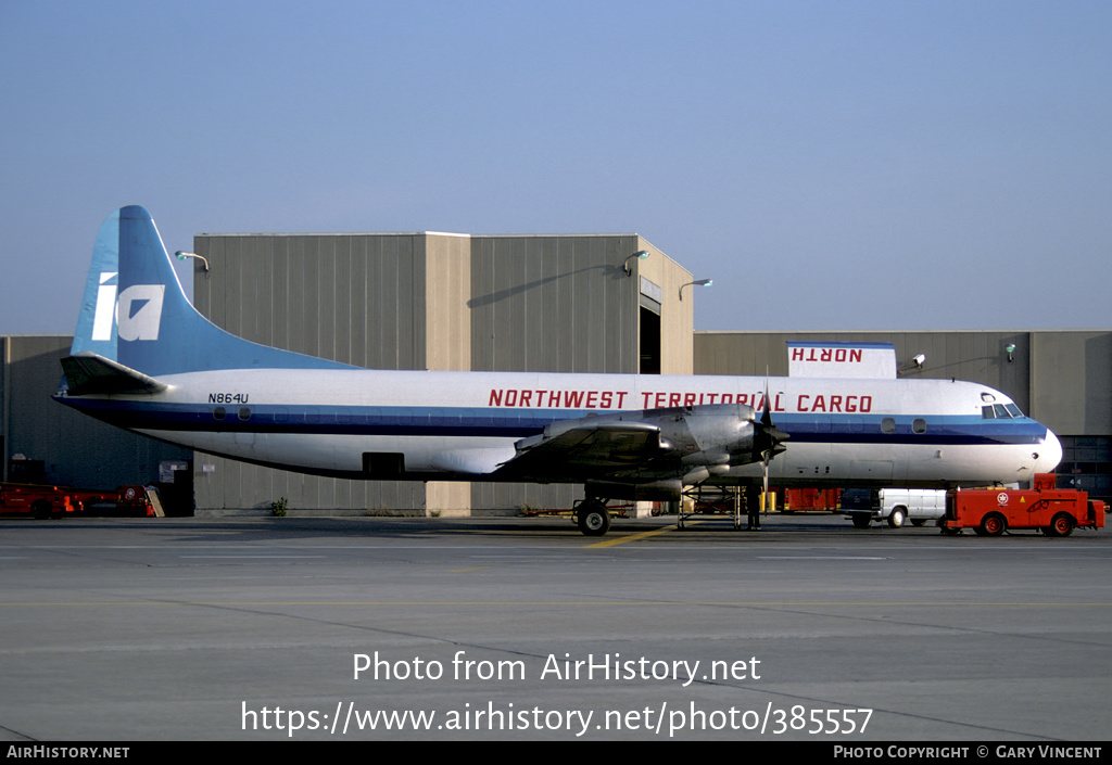 Aircraft Photo of N864U | Lockheed L-188C(F) Electra | Northwest Territorial Airways Cargo | AirHistory.net #385557