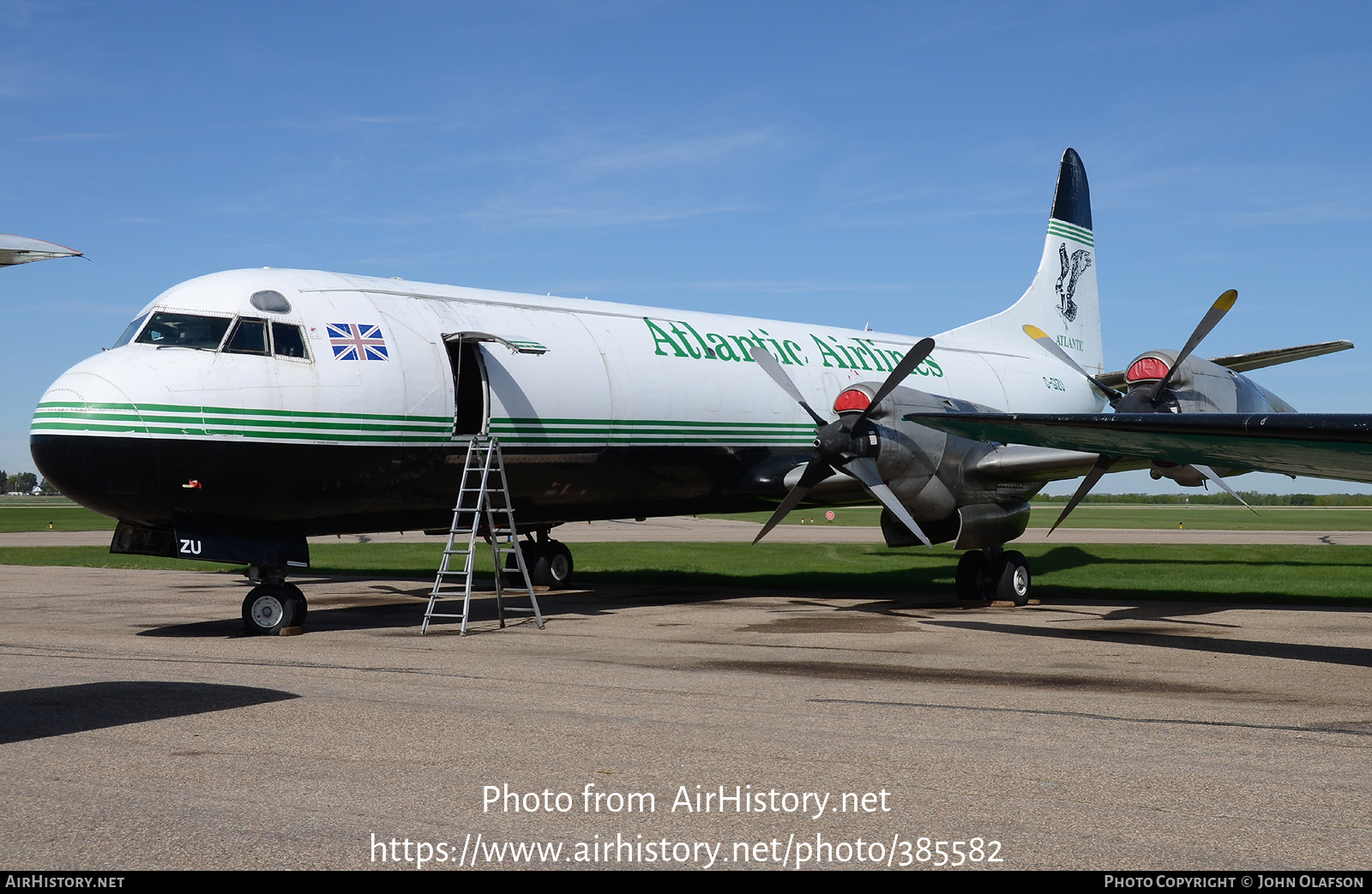 Aircraft Photo of C-GIZU | Lockheed L-188C Electra | Atlantic Airlines | AirHistory.net #385582