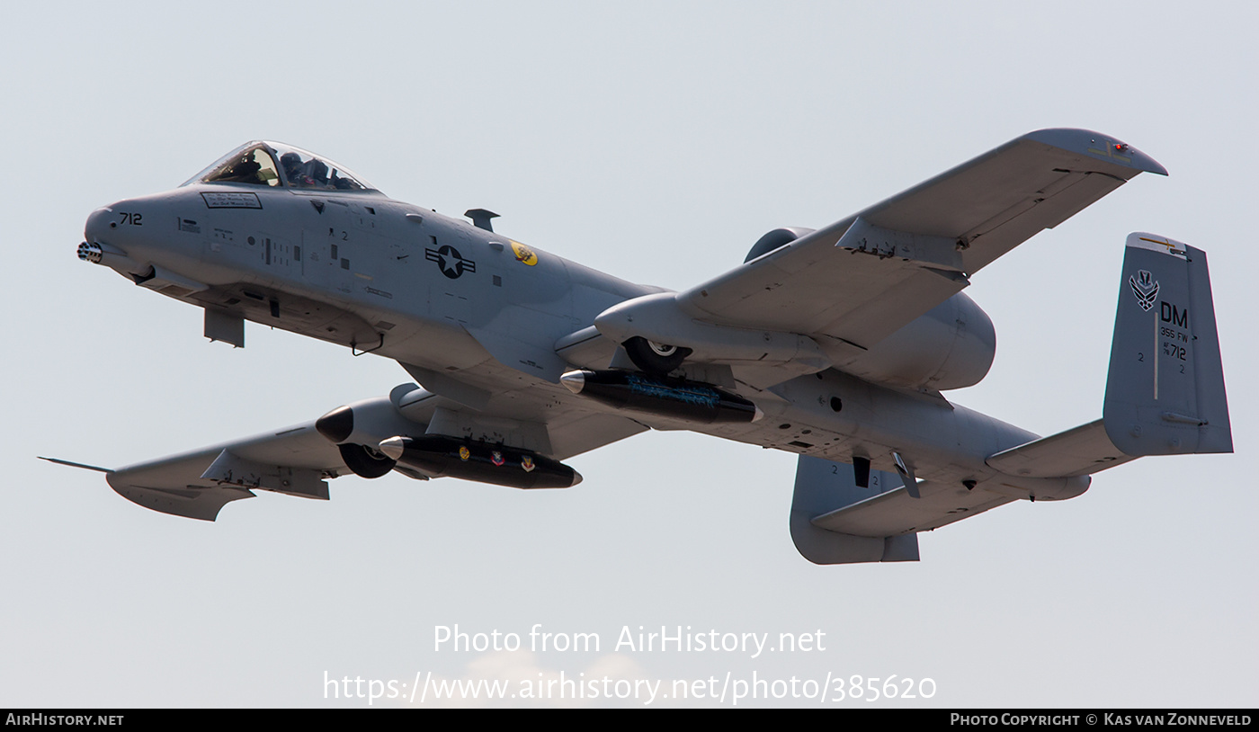 Aircraft Photo of 78-0712 / AF78-712 | Fairchild A-10C Thunderbolt II | USA - Air Force | AirHistory.net #385620