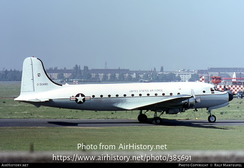 Aircraft Photo of 45-480 / 0-50480 | Douglas C-54G Skymaster | USA - Air Force | AirHistory.net #385691