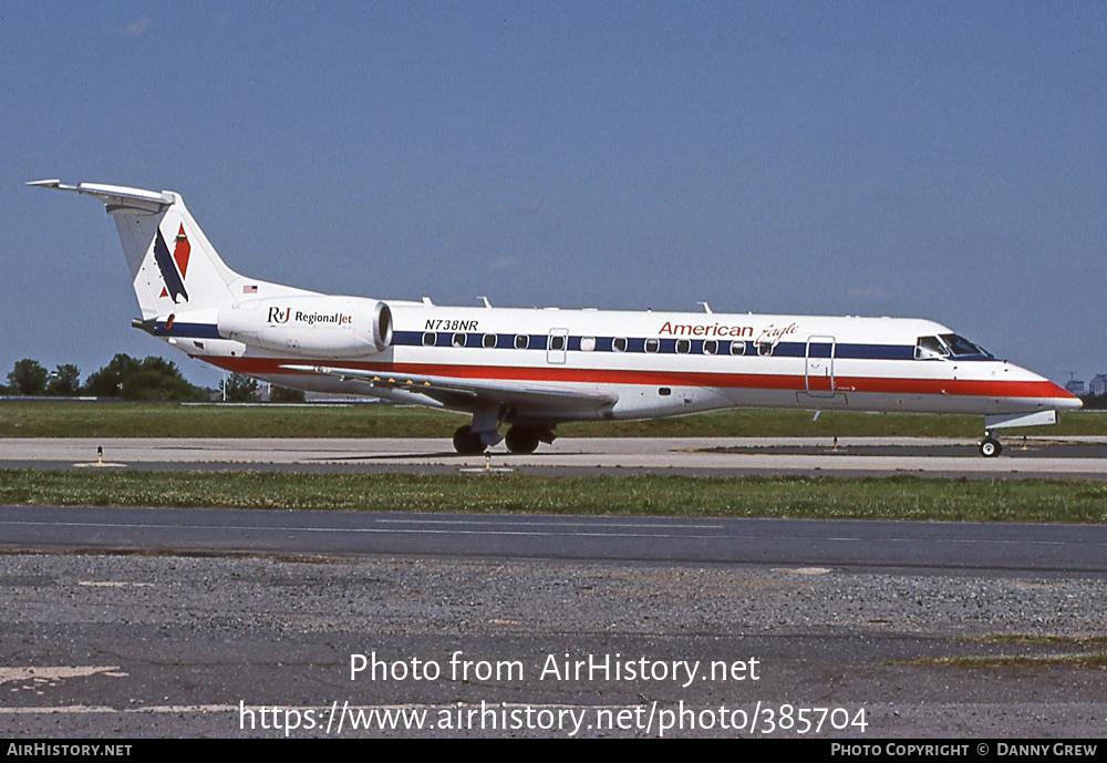 Aircraft Photo of N738NR | Embraer ERJ-135LR (EMB-135LR) | American Eagle | AirHistory.net #385704