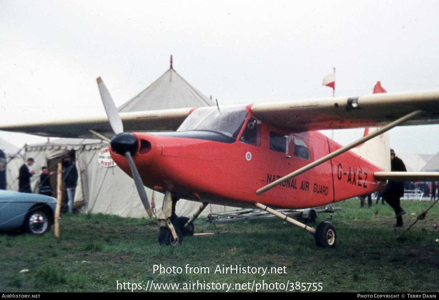 Aircraft Photo of G-AXEZ | Aermacchi-Lockheed AL.60B-1 | National Air Guard | AirHistory.net #385755