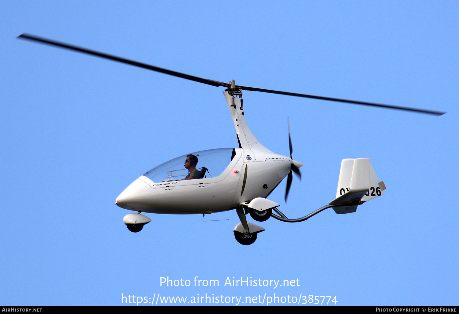 Aircraft Photo of OY-1026 | AutoGyro Europe Calidus | AirHistory.net #385774