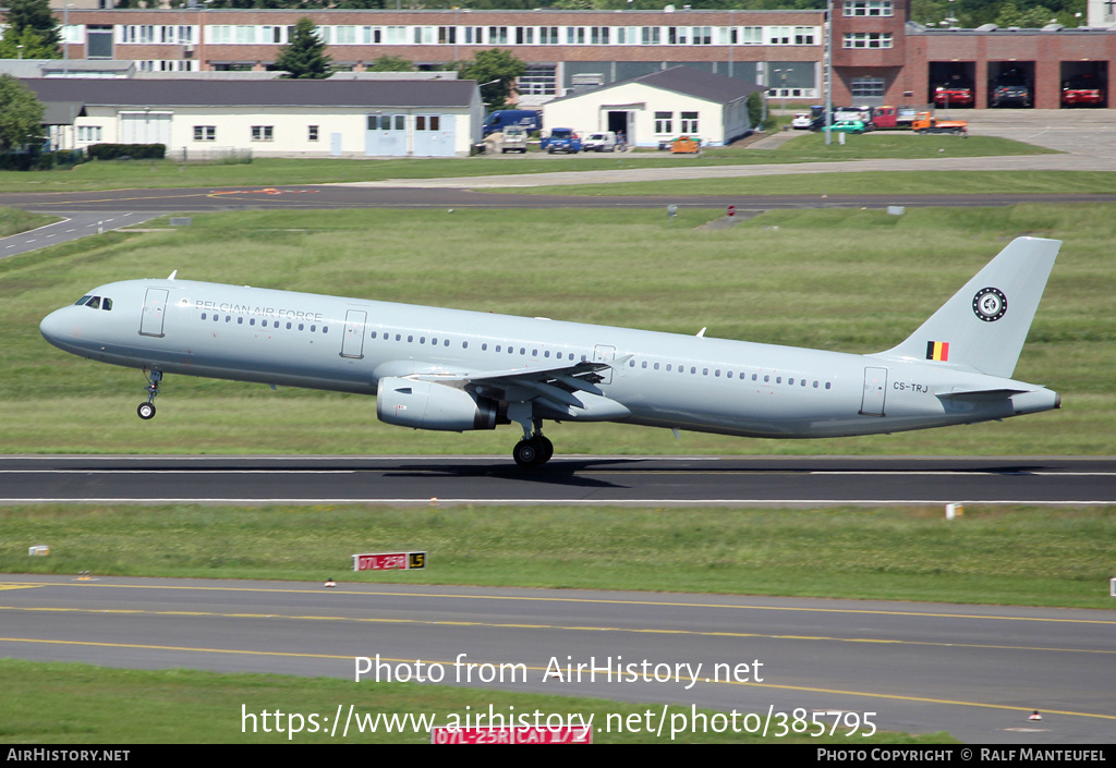 Aircraft Photo of CS-TRJ | Airbus A321-231 | Belgium - Air Force | AirHistory.net #385795