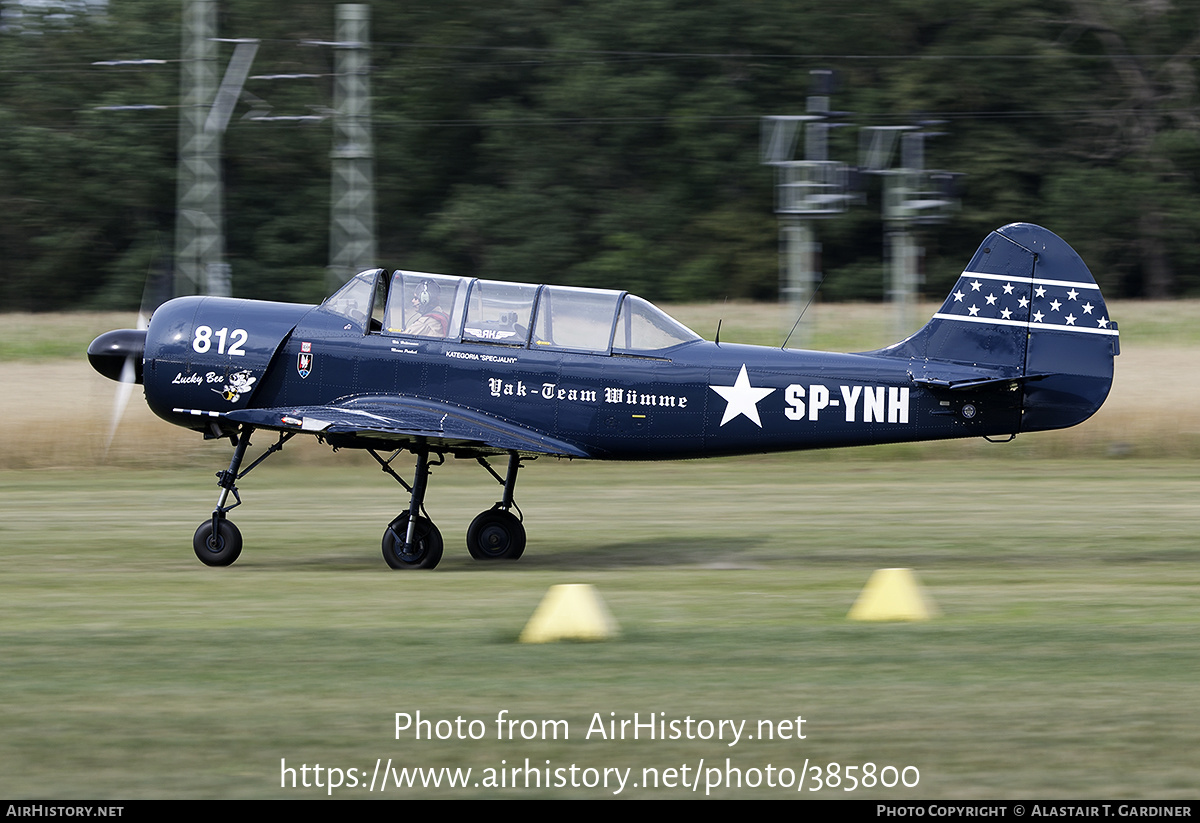 Aircraft Photo of SP-YNH | Yakovlev Yak-52 | Yak-Team Wümme | AirHistory.net #385800