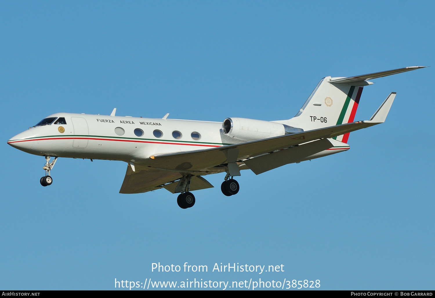 Aircraft Photo of TP-06 | Gulfstream Aerospace G-1159A Gulfstream III | Mexico - Air Force | AirHistory.net #385828