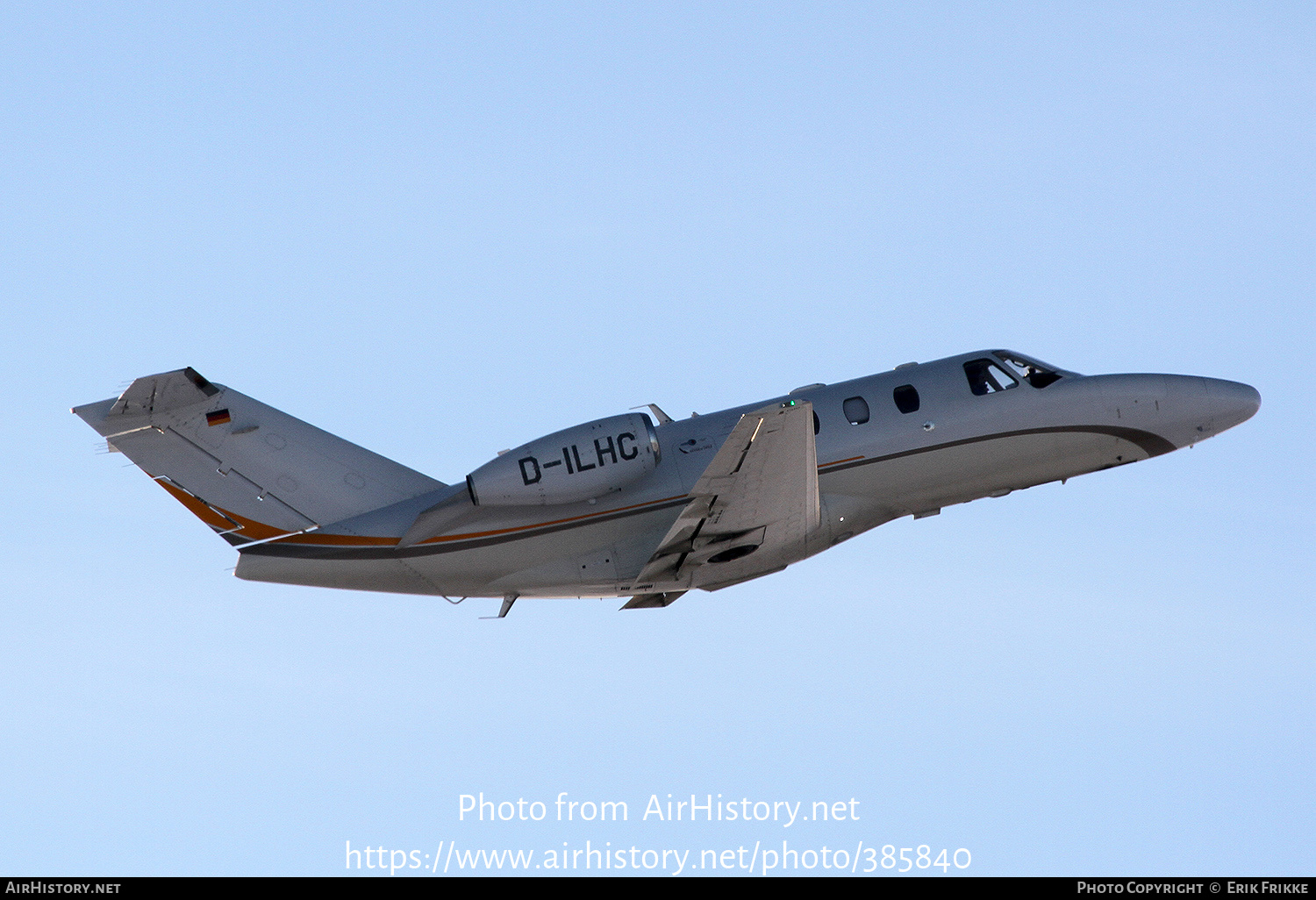 Aircraft Photo of D-ILHC | Cessna 525 CitationJet CJ1+ | AirHistory.net #385840