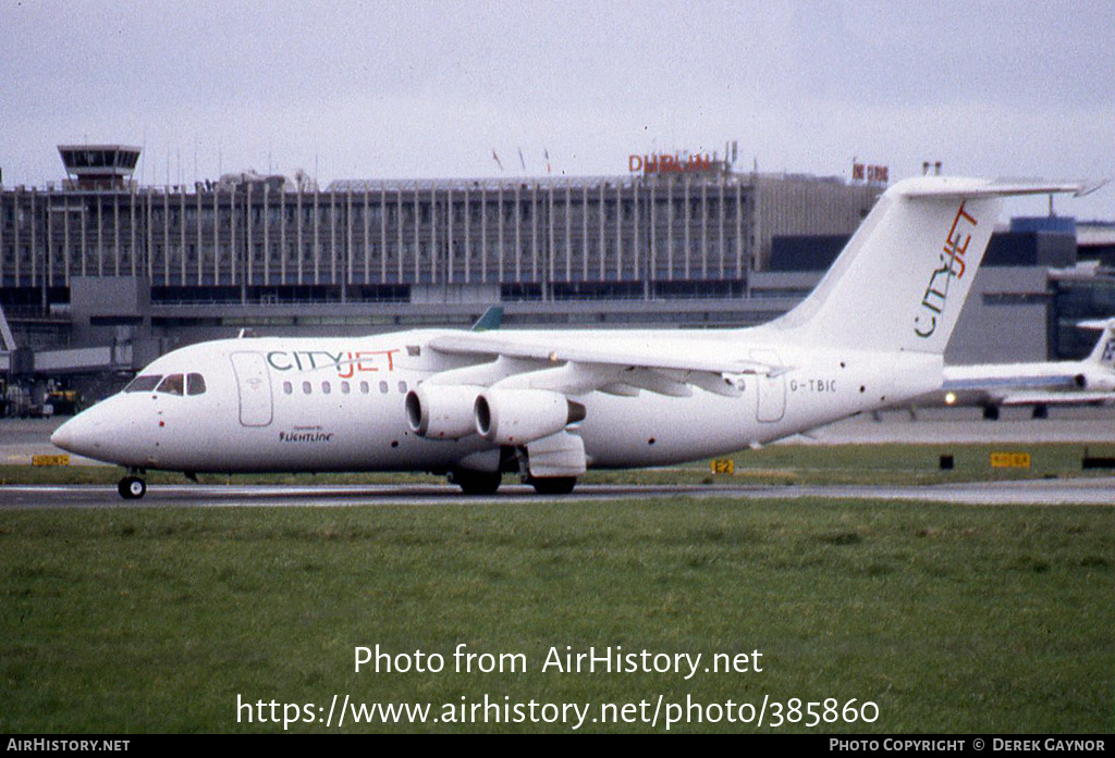 Aircraft Photo of G-TBIC | British Aerospace BAe-146-200 | CityJet | AirHistory.net #385860