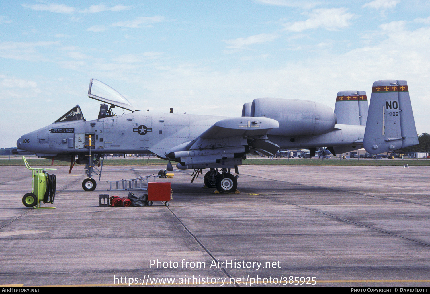 Aircraft Photo of 79-0106 | Fairchild A-10A Thunderbolt II | USA - Air Force | AirHistory.net #385925