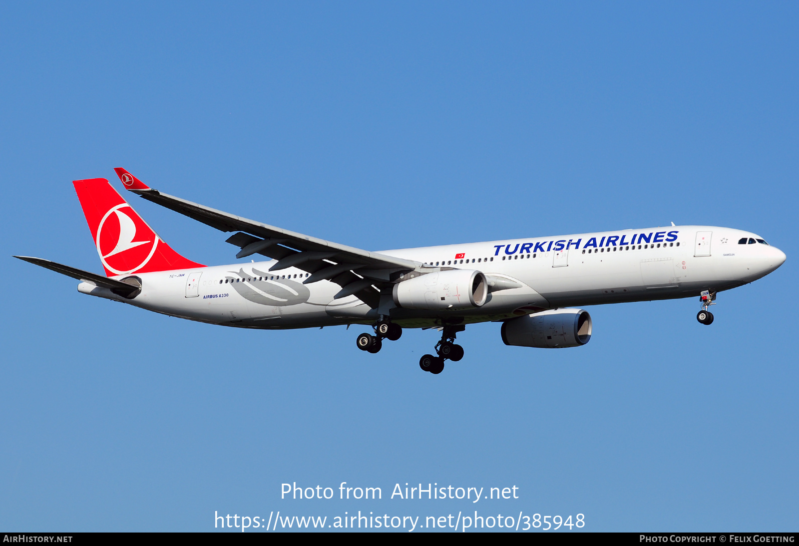 Aircraft Photo of TC-JNM | Airbus A330-343 | Turkish Airlines | AirHistory.net #385948