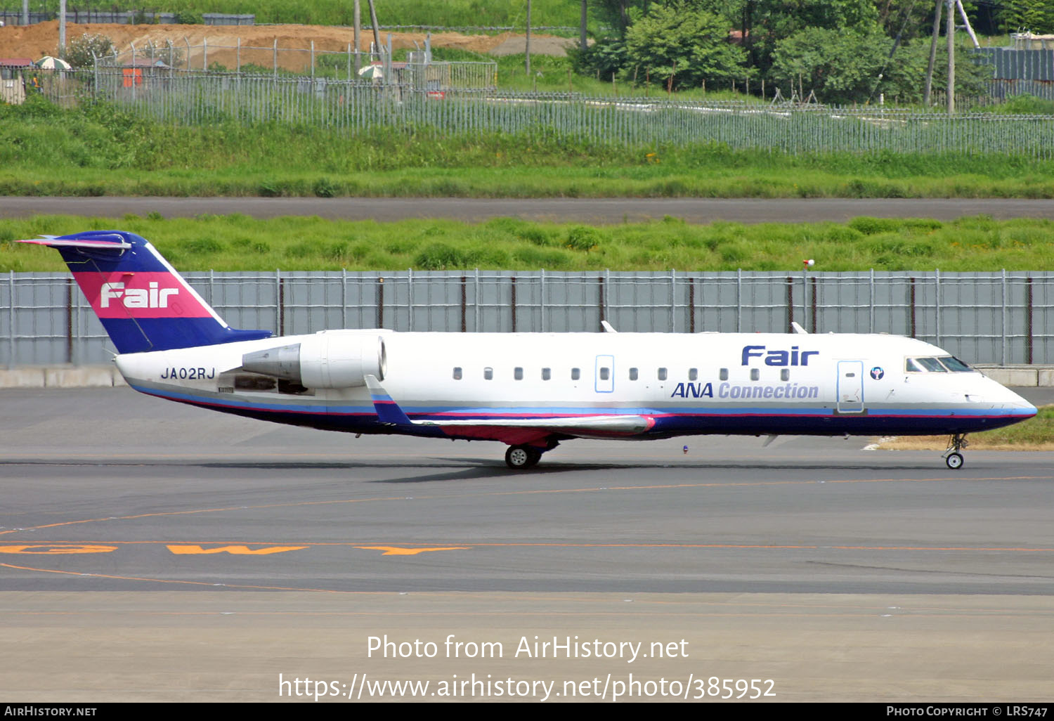 Aircraft Photo of JA02RJ | Canadair CRJ-100LR (CL-600-2B19) | Fair | AirHistory.net #385952