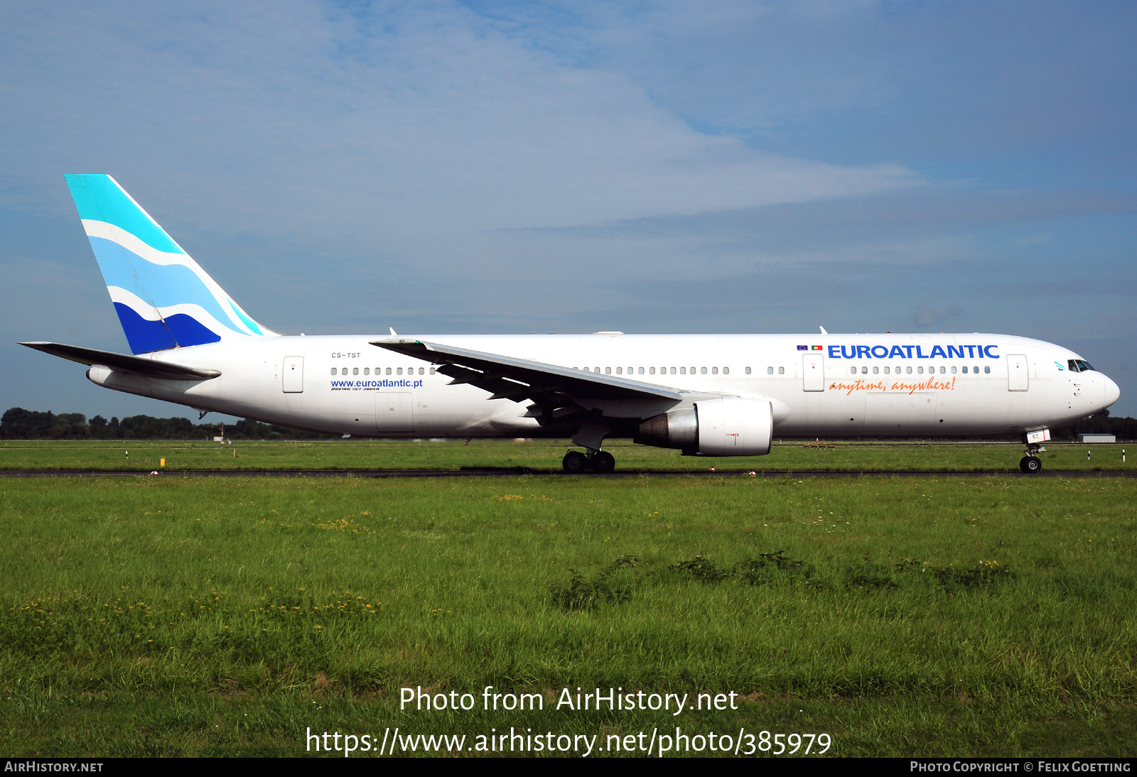 Aircraft Photo of CS-TST | Boeing 767-34P/ER | Euro Atlantic Airways | AirHistory.net #385979