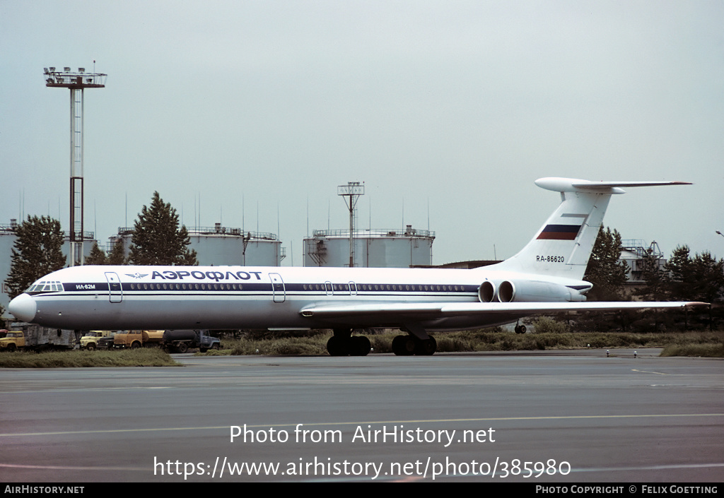 Aircraft Photo of RA-86620 | Ilyushin Il-62M | Aeroflot | AirHistory.net #385980