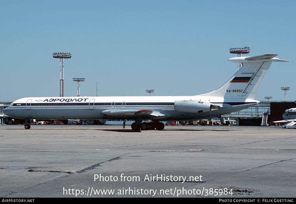 Aircraft Photo of RA-86657 | Ilyushin Il-62 | Aeroflot | AirHistory.net #385984