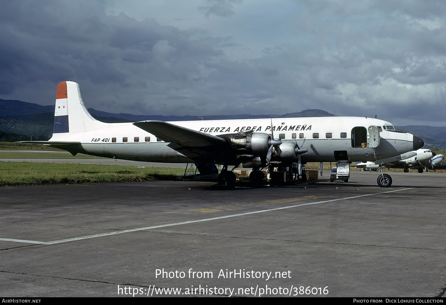 Aircraft Photo of FAP-401 | Douglas DC-6B | Panama - Air Force | AirHistory.net #386016