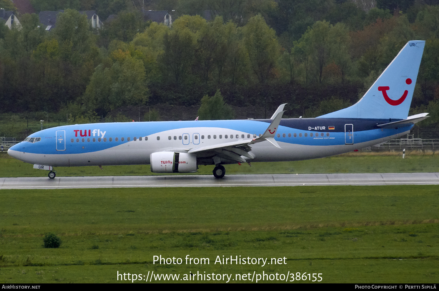 Aircraft Photo of D-ATUR | Boeing 737-8K5 | TUIfly | AirHistory.net #386155