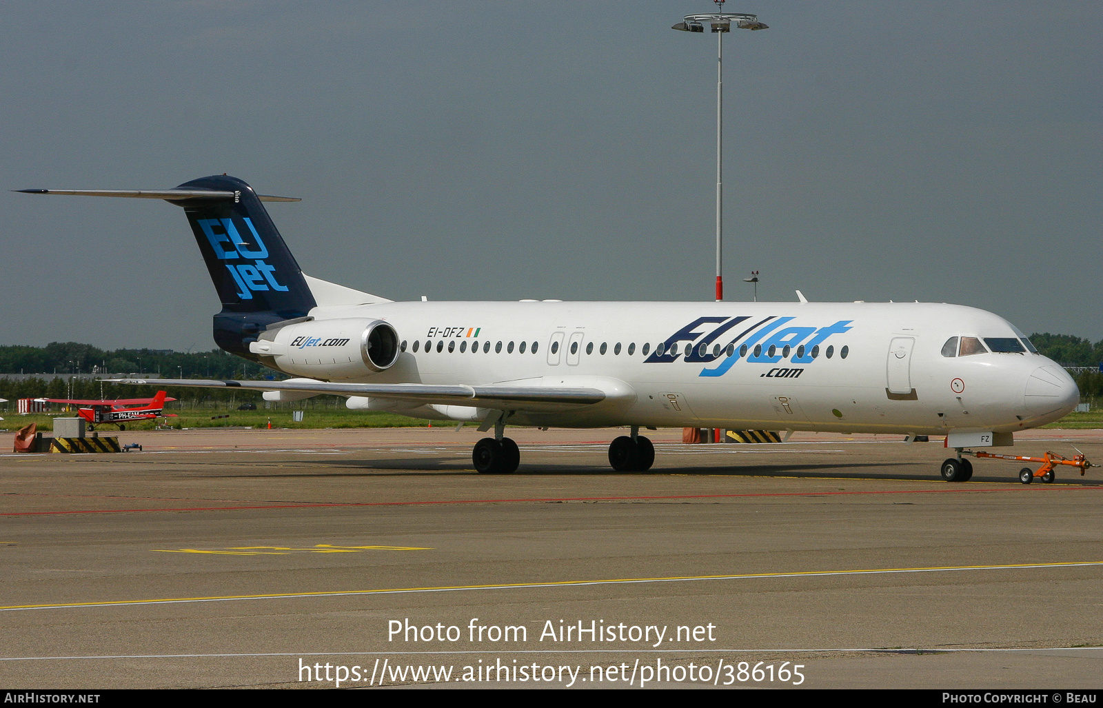 Aircraft Photo of EI-DFZ | Fokker 100 (F28-0100) | EUjet | AirHistory.net #386165