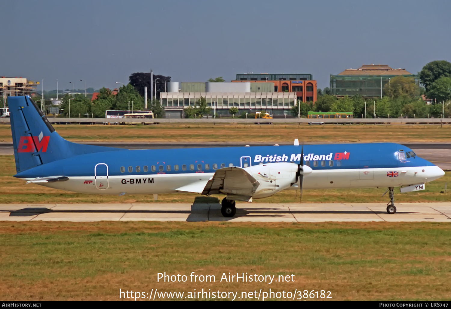 Aircraft Photo of G-BMYM | British Aerospace ATP | British Midland Airways - BMA | AirHistory.net #386182