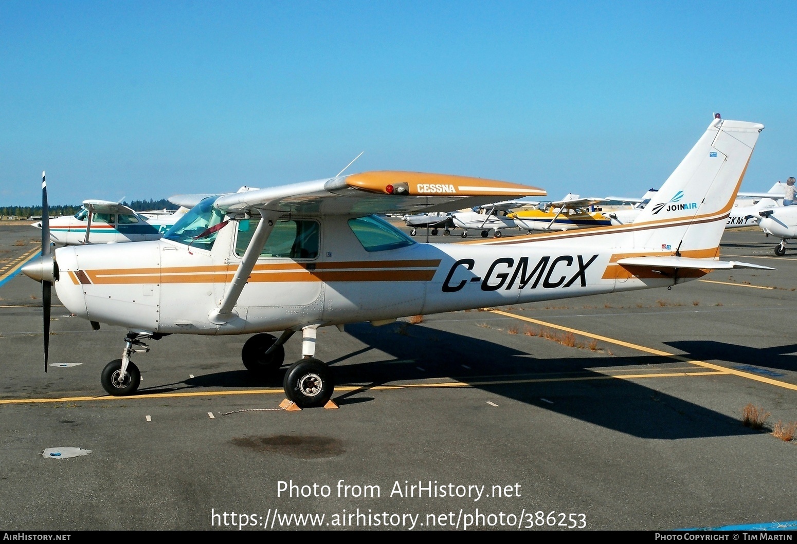 Aircraft Photo of C-GMCX | Cessna 152 | JoinAir Helicopters | AirHistory.net #386253