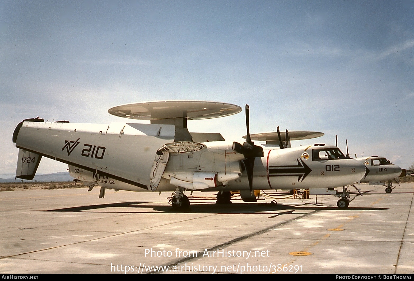 Aircraft Photo of 151724 / 1724 | Grumman E-2B Hawkeye | USA - Navy | AirHistory.net #386291