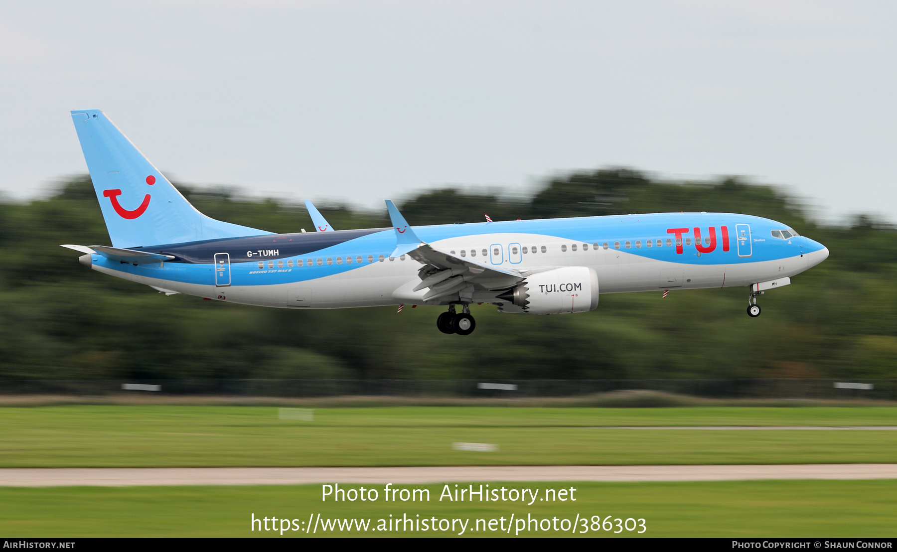 Aircraft Photo of G-TUMH | Boeing 737-8 Max 8 | TUI | AirHistory.net #386303