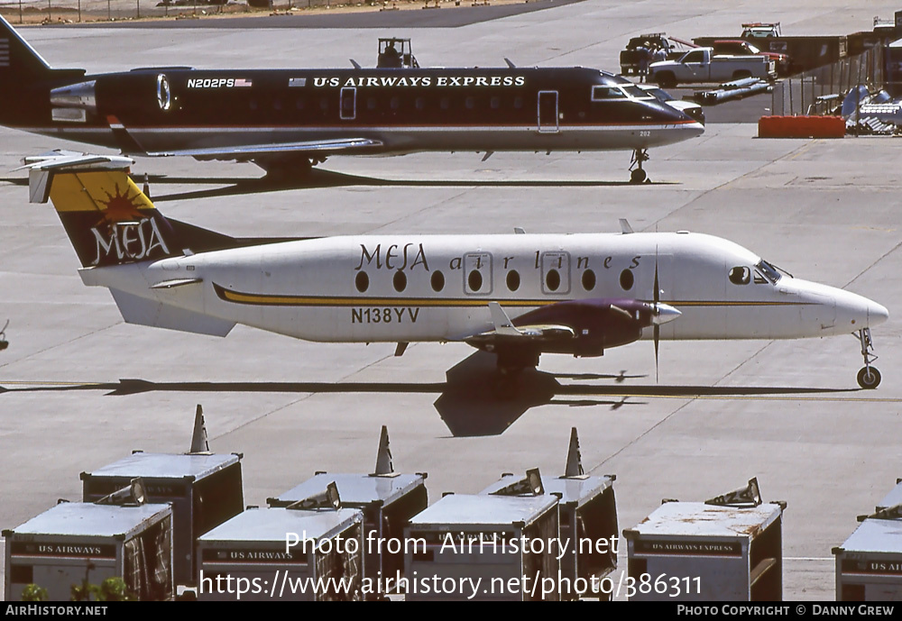 Aircraft Photo of N138YV | Beech 1900D | Mesa Airlines | AirHistory.net #386311