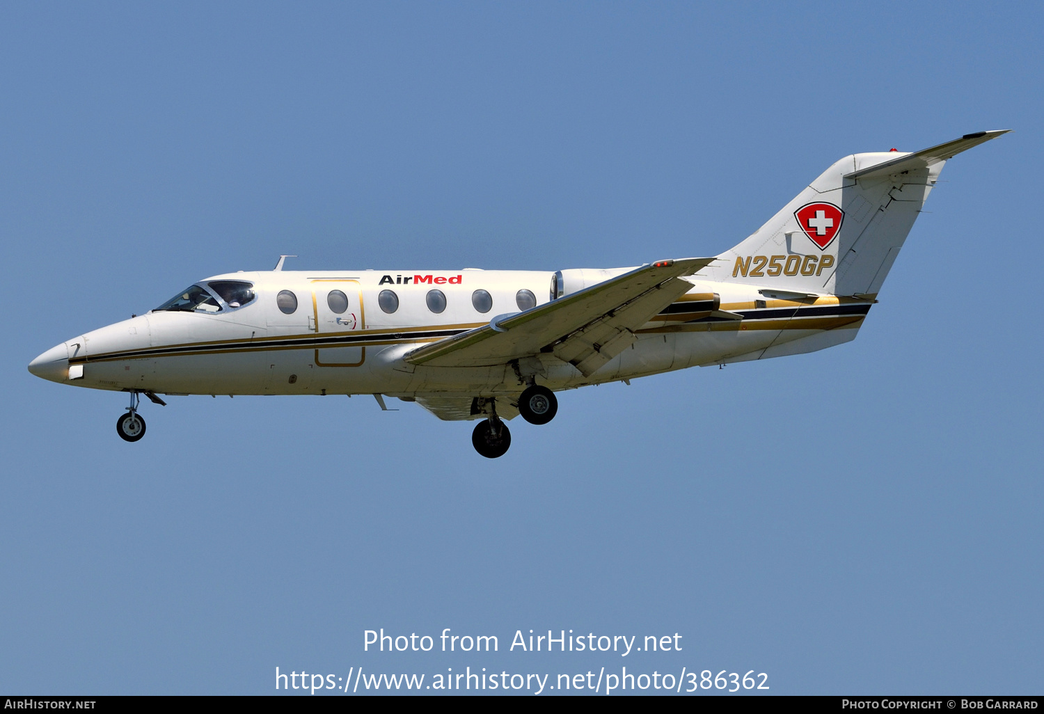 Aircraft Photo of N250GP | Mitsubishi MU-300 Diamond IA | Air Med International | AirHistory.net #386362