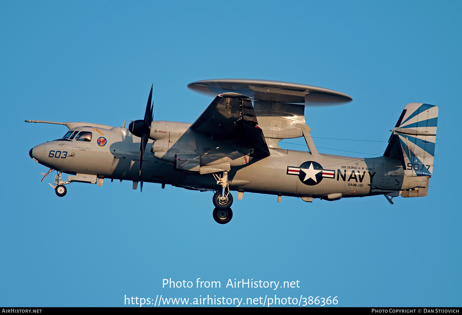 Aircraft Photo of 169077 / 9077 | Northrop Grumman E-2D Hawkeye | USA - Navy | AirHistory.net #386366