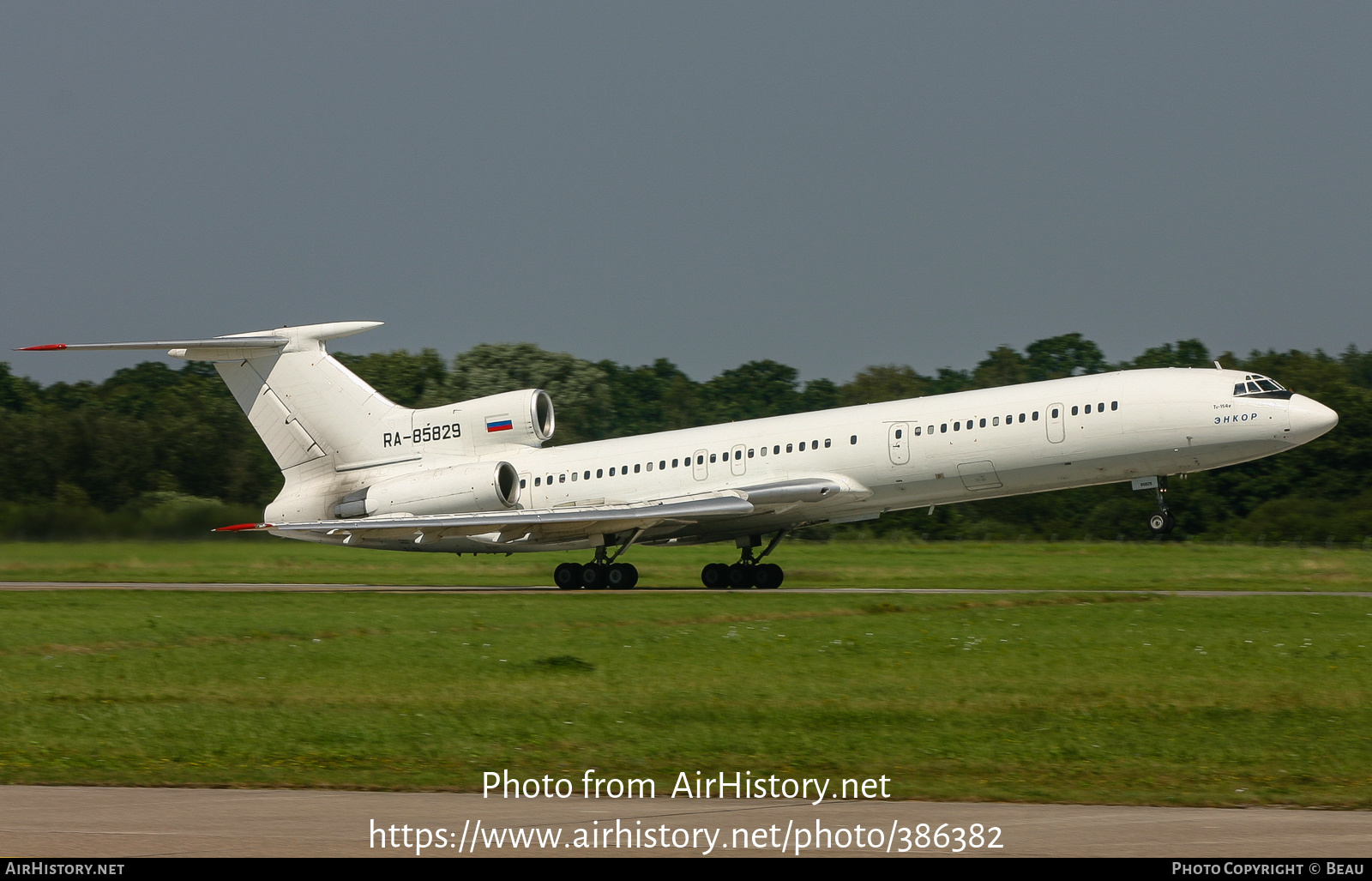 Aircraft Photo of RA-85829 | Tupolev Tu-154M | Enkor | AirHistory.net #386382