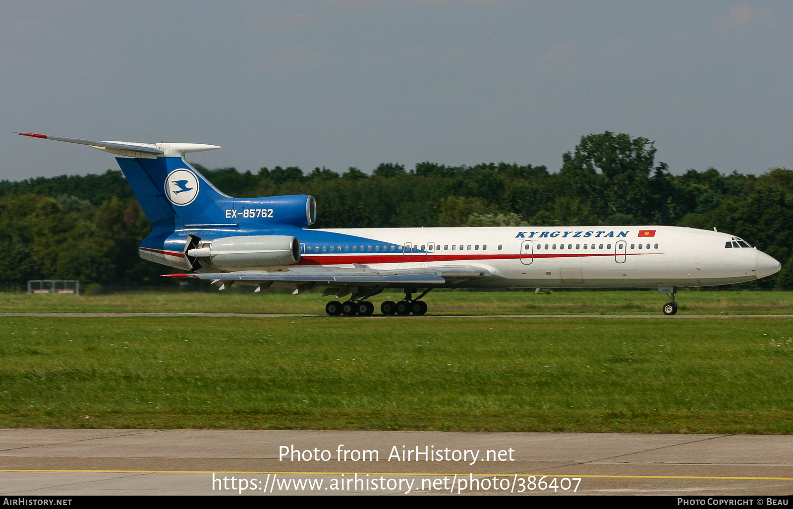 Aircraft Photo of EX-85762 | Tupolev Tu-154M | Kyrgyzstan Airlines | AirHistory.net #386407