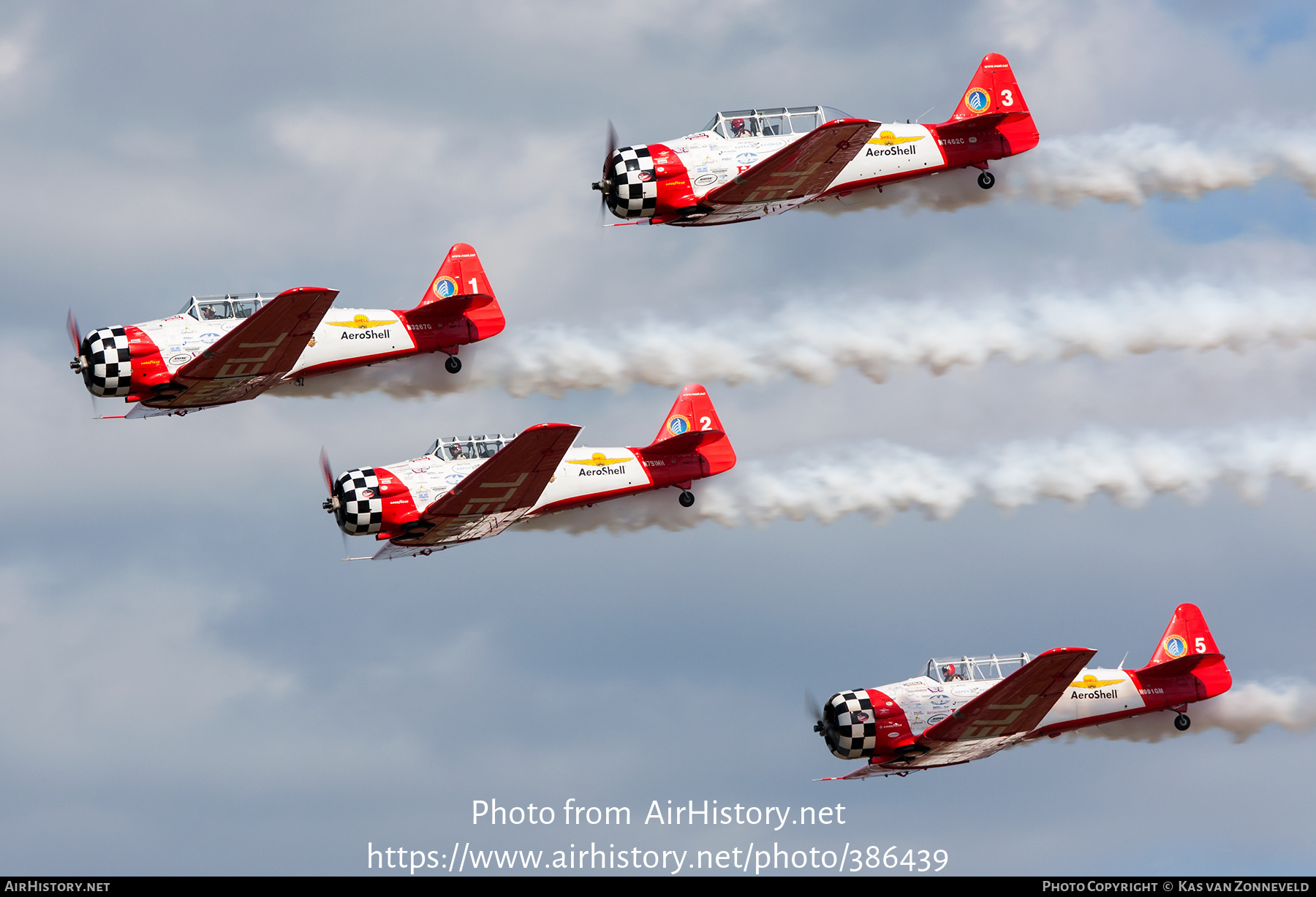 Aircraft Photo of N791MH | North American T-6G Texan | Aeroshell Aerobatic Team | AirHistory.net #386439