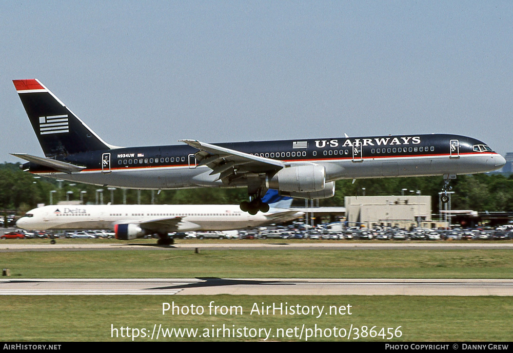 Aircraft Photo of N934UW | Boeing 757-2B7 | US Airways | AirHistory.net #386456