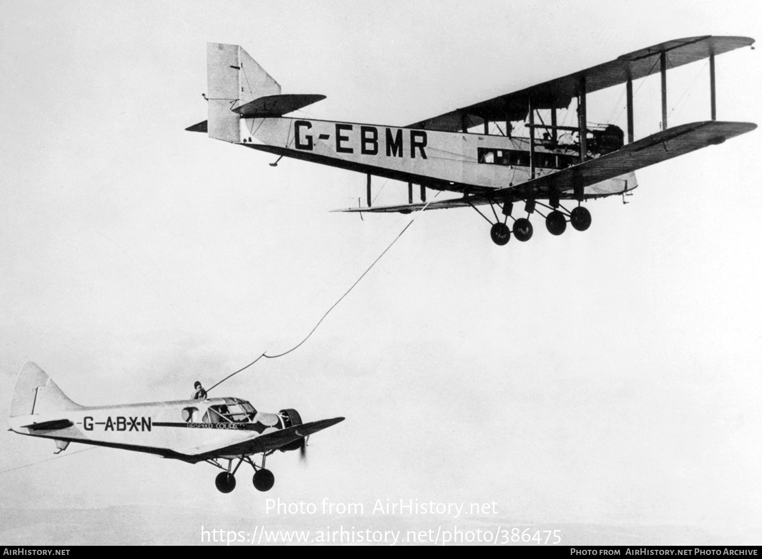 Aircraft Photo of G-EBMR | Handley Page W.10 | AirHistory.net #386475