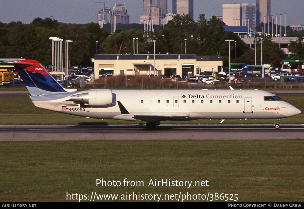 Aircraft Photo of N659BR | Bombardier CRJ-200ER (CL-600-2B19) | Delta Connection | AirHistory.net #386525