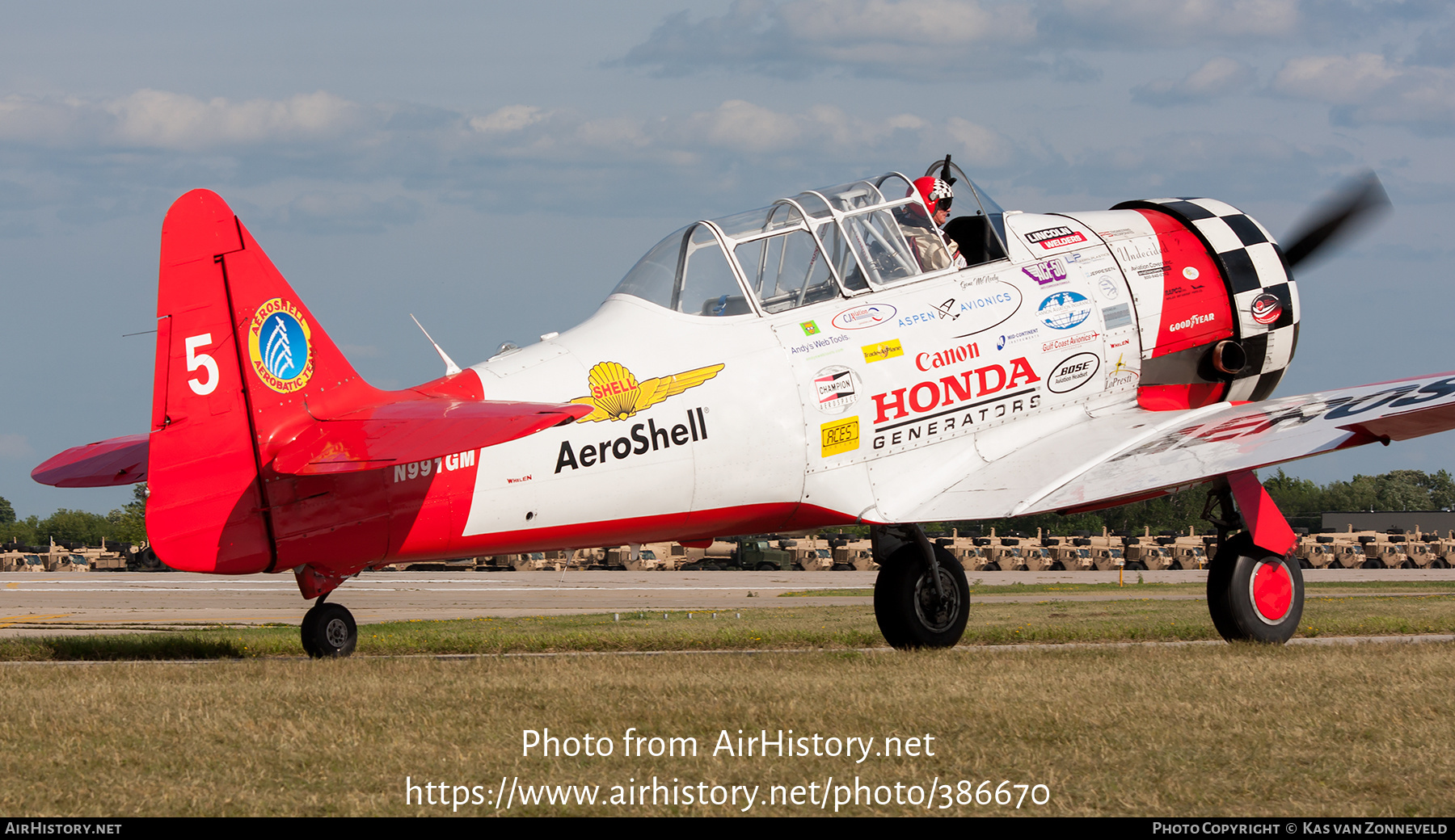 Aircraft Photo of N991GM | North American AT-6C Texan | Aeroshell Aerobatic Team | AirHistory.net #386670