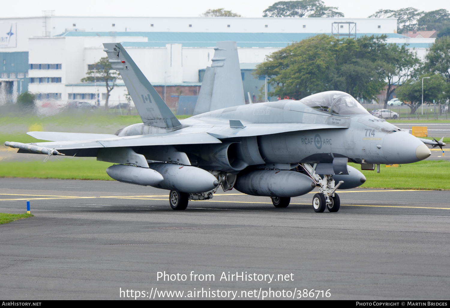 Aircraft Photo of 188774 | McDonnell Douglas CF-188 Hornet | Canada - Air Force | AirHistory.net #386716