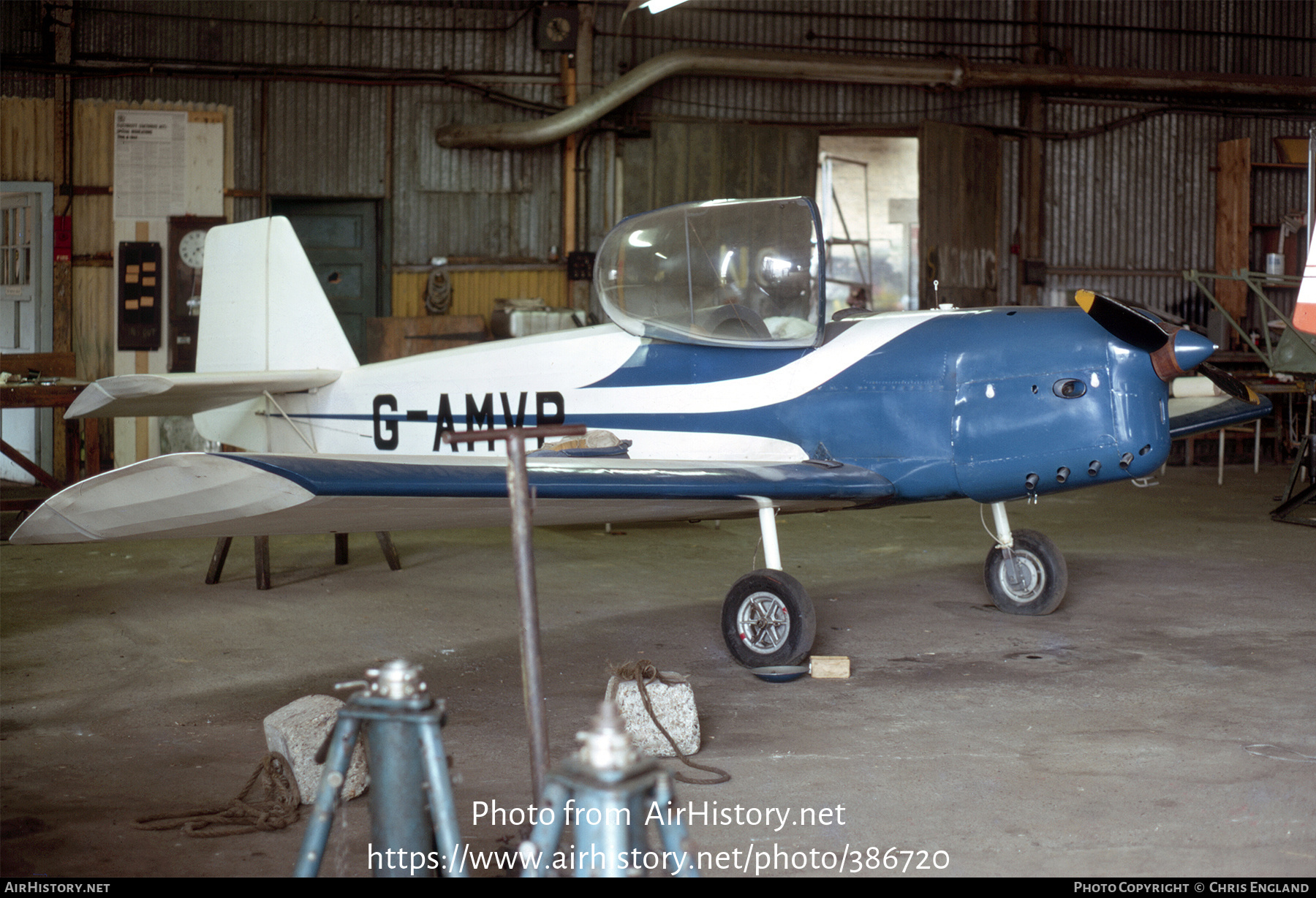 Aircraft Photo of G-AMVP | Tipsy Junior | AirHistory.net #386720