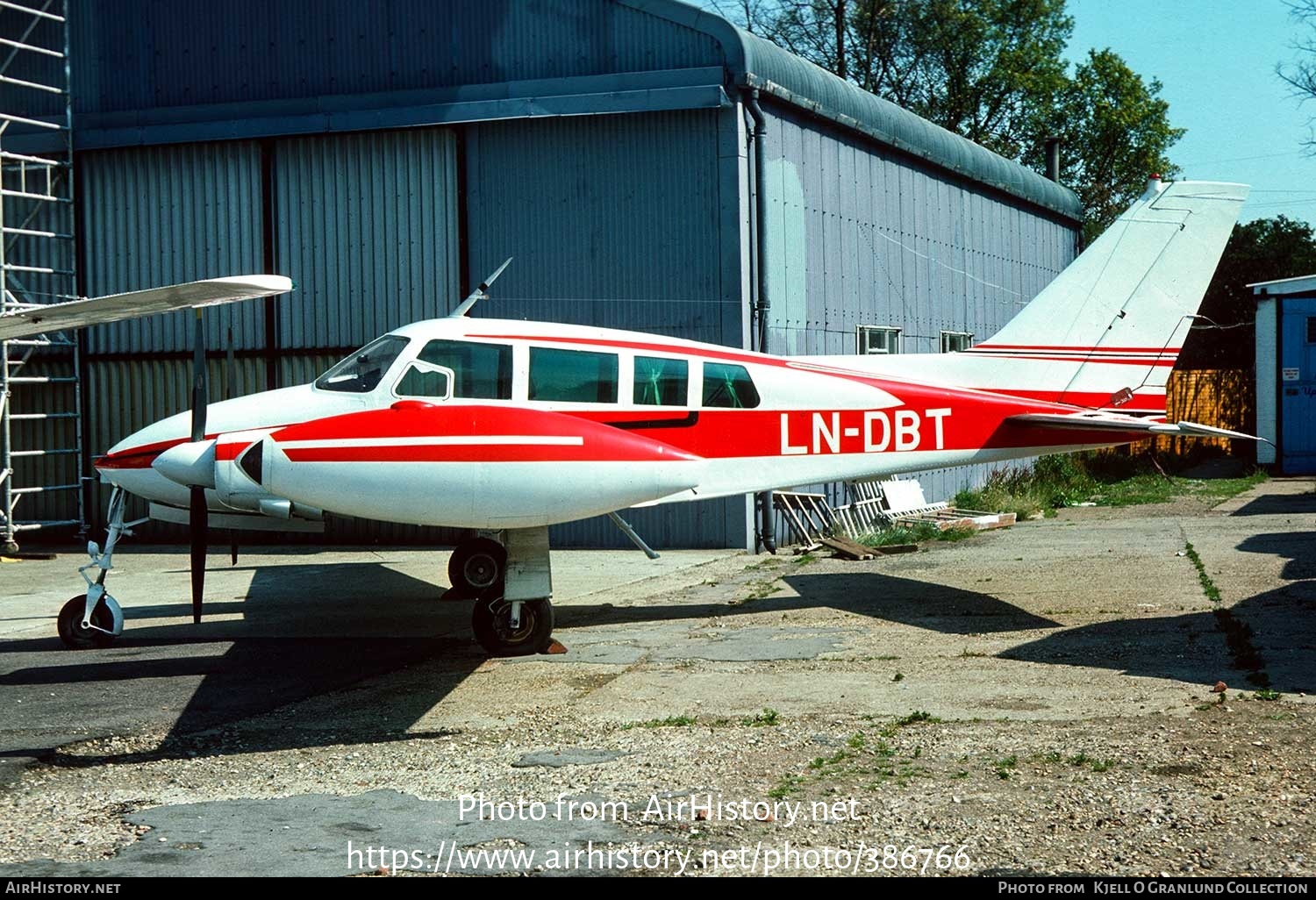 Aircraft Photo of LN-DBT | Cessna 320 Skyknight | AirHistory.net #386766