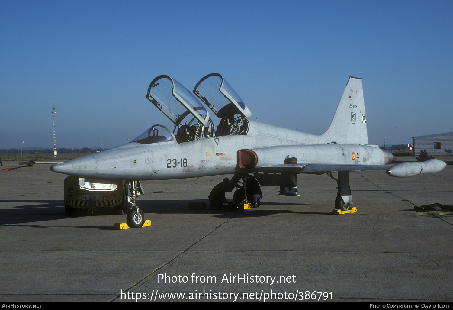 Aircraft Photo of AE9-029 | Northrop SF-5B Freedom Fighter | Spain - Air Force | AirHistory.net #386791