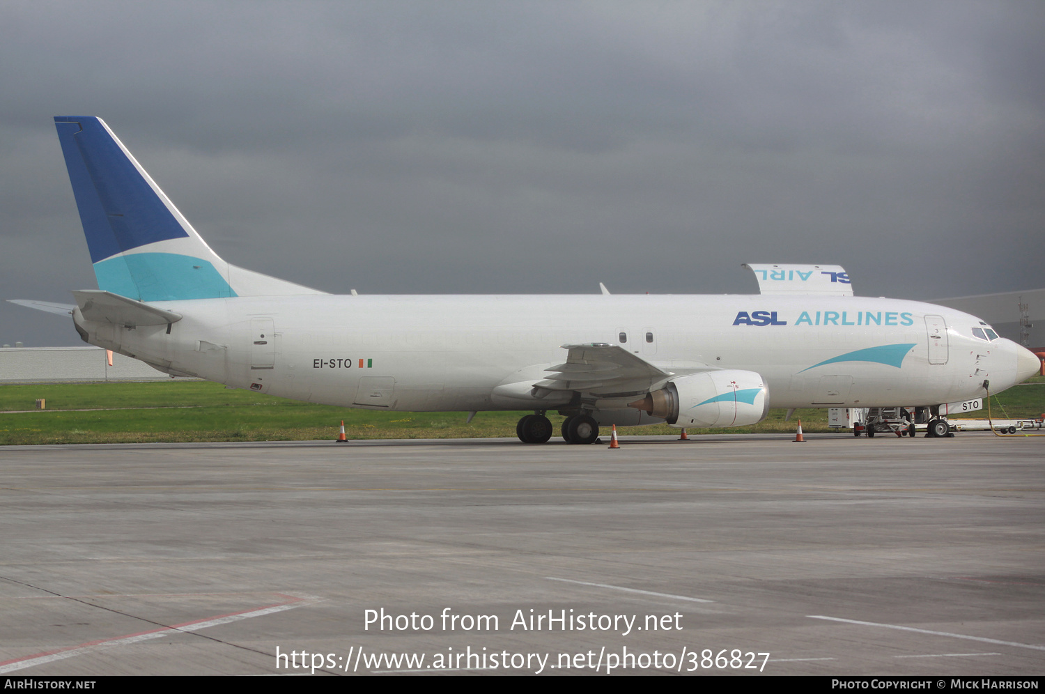 Aircraft Photo of EI-STO | Boeing 737-43Q(SF) | ASL Airlines | AirHistory.net #386827