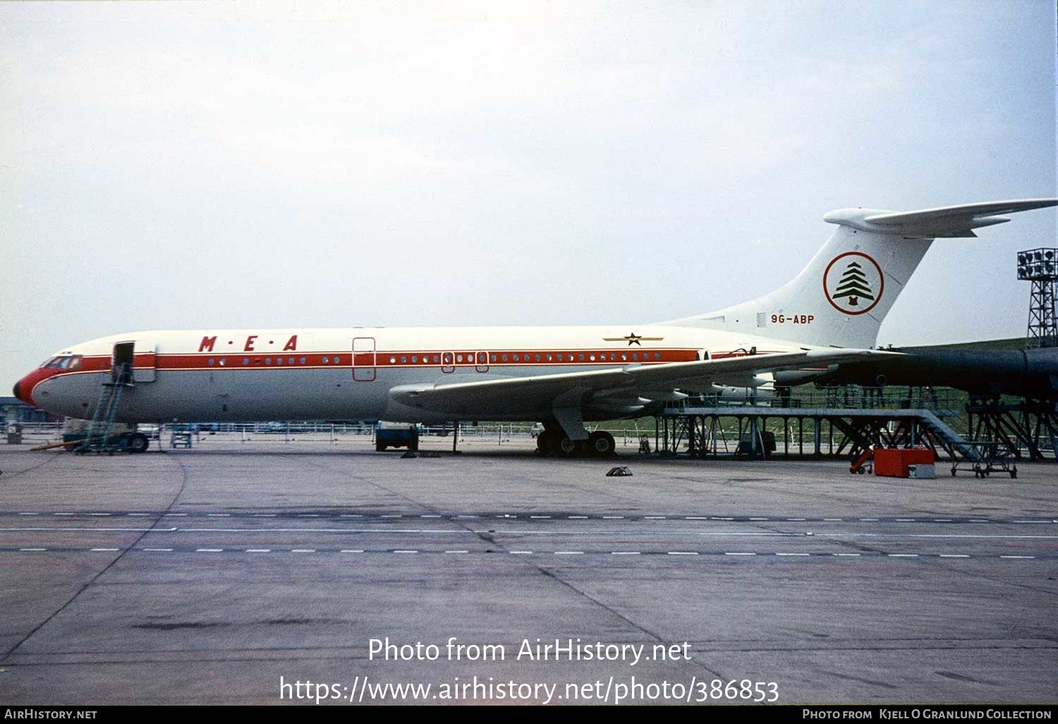 Aircraft Photo of 9G-ABP | Vickers VC10 Srs1102 | MEA - Middle East Airlines | AirHistory.net #386853