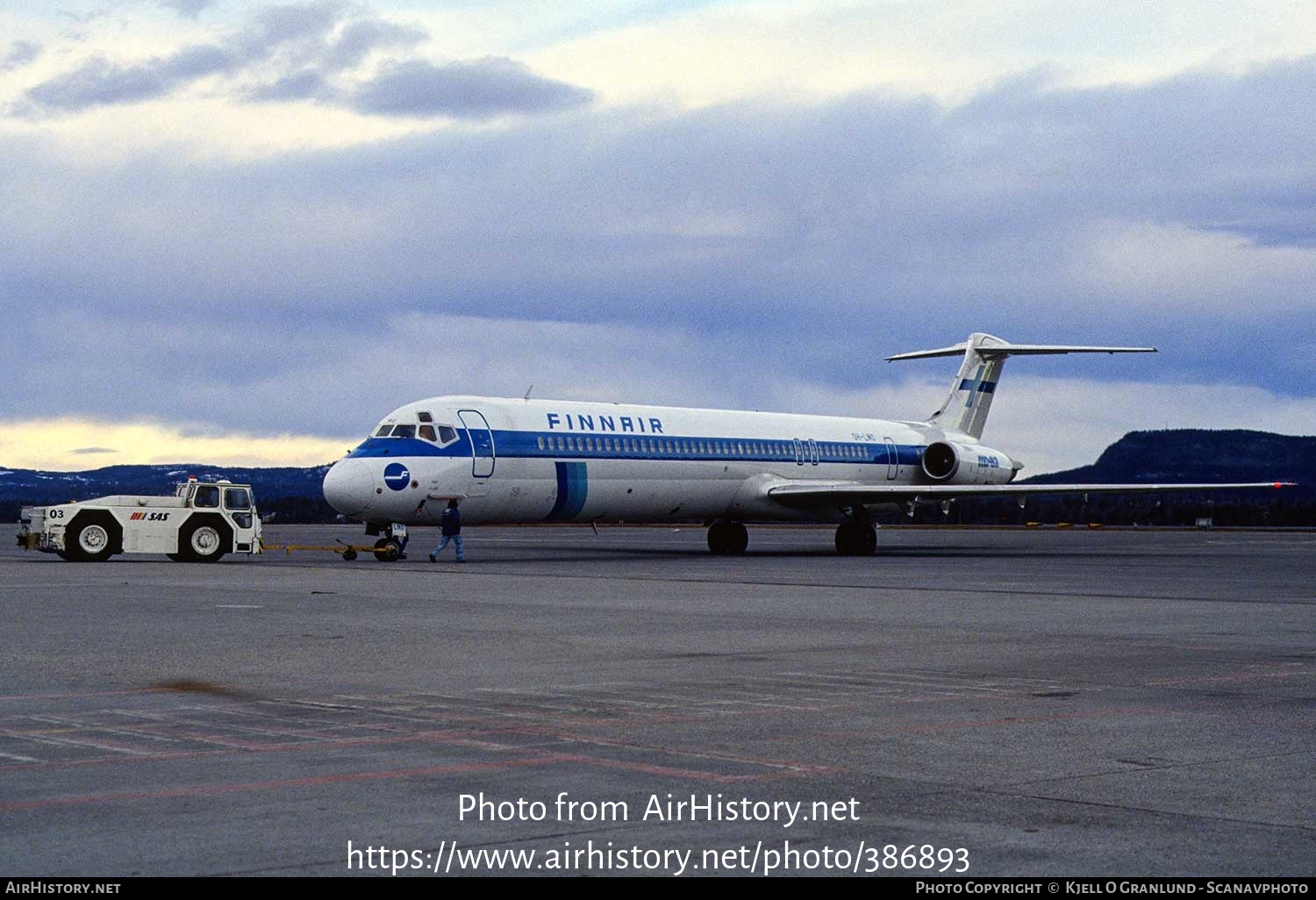 Aircraft Photo of OH-LMO | McDonnell Douglas MD-82 (DC-9-82) | Finnair | AirHistory.net #386893