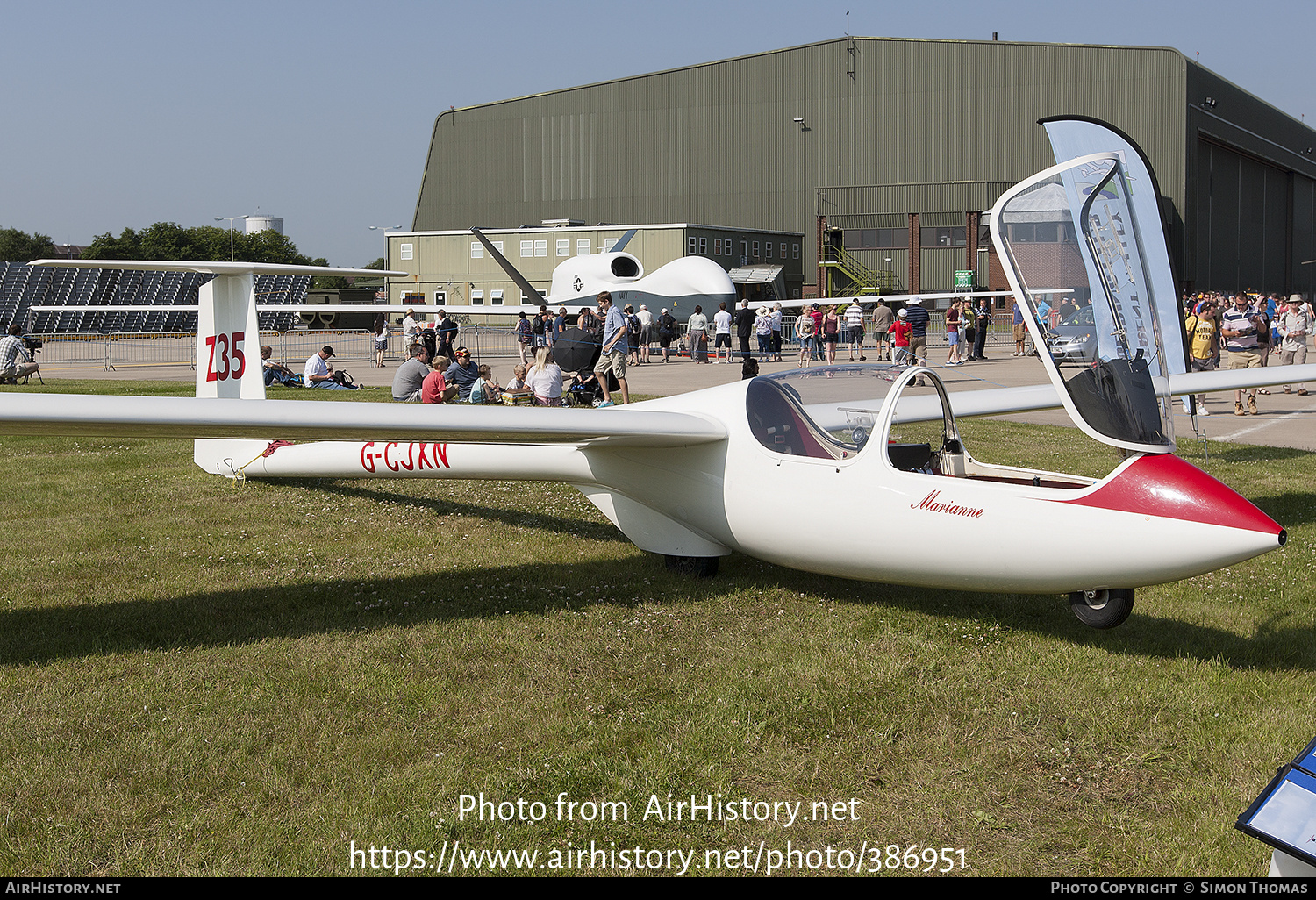 Aircraft Photo of G-CJXN | Centrair 201B Marianne | AirHistory.net #386951