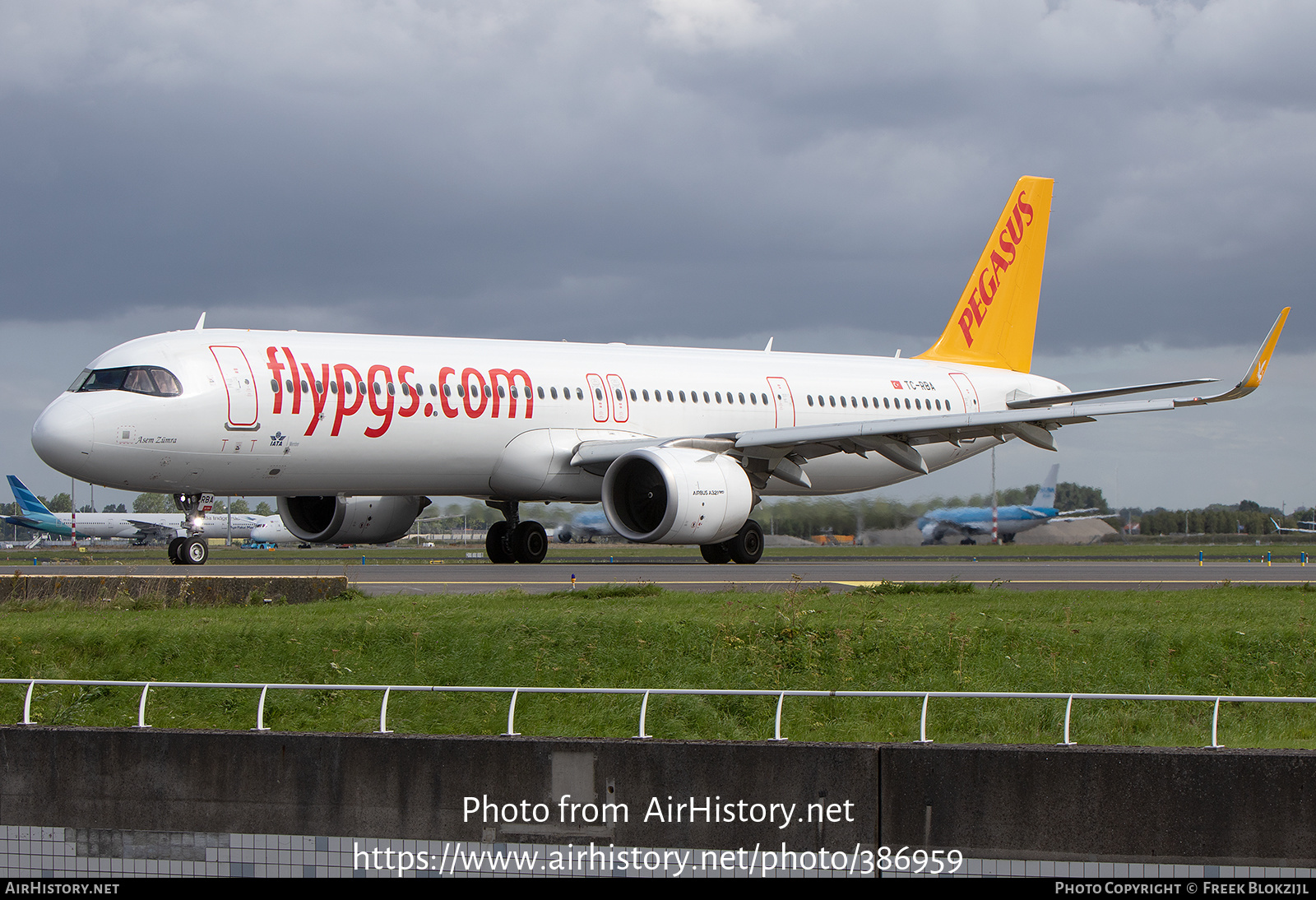 Aircraft Photo of TC-RBA | Airbus A321-251NX | Pegasus Airlines | AirHistory.net #386959