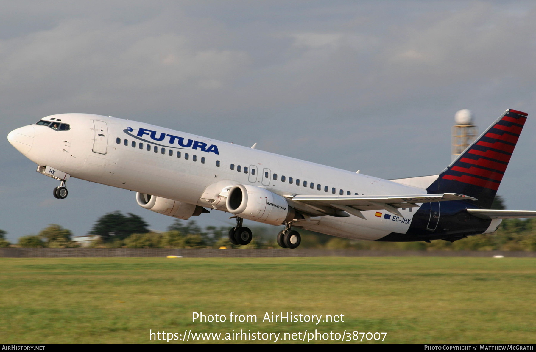 Aircraft Photo of EC-JHX | Boeing 737-4S3 | Futura International Airways | AirHistory.net #387007